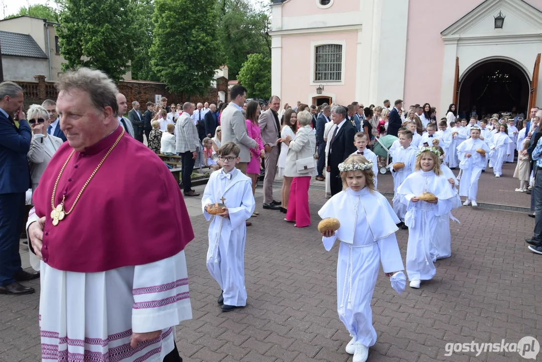 Pierwsza Komunia Św. w parafii św. Mikołaja w Krobi