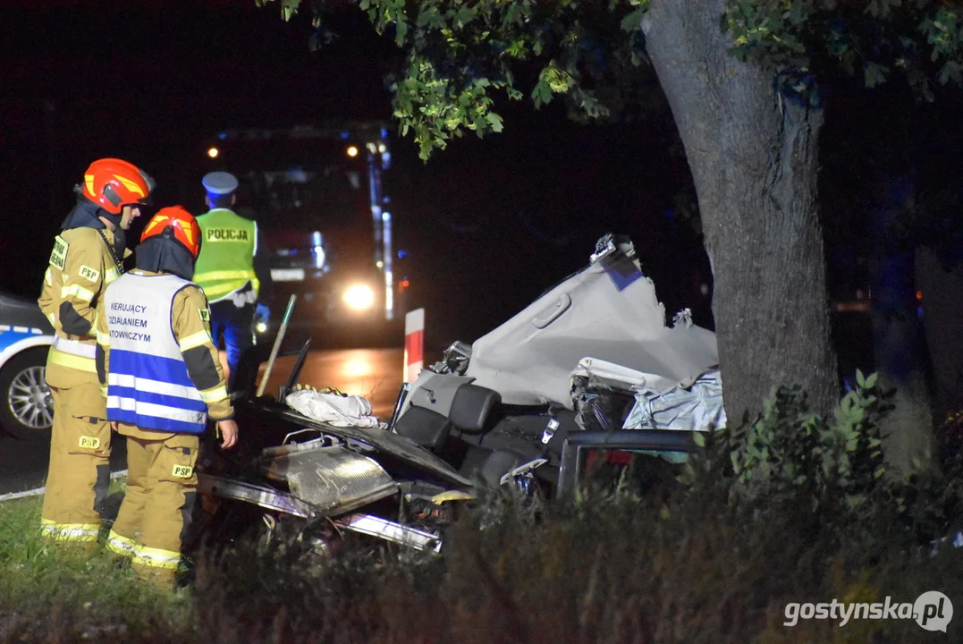 Wypadek śmiertelny na DW434 na trasie Gostyń - Rawicz