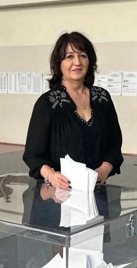 Kandydaci w pierwszej turze wyborów na burmistrza Jarocina. Katarzyna Szymkowiak, KWW Katarzyny Szymkowiak.