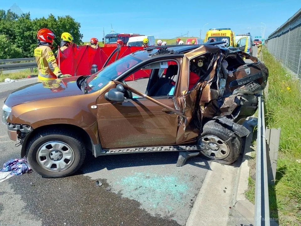 Śmiertelny wypadek na S 11 obwodnicy Ostrowa Wielkopolskiego