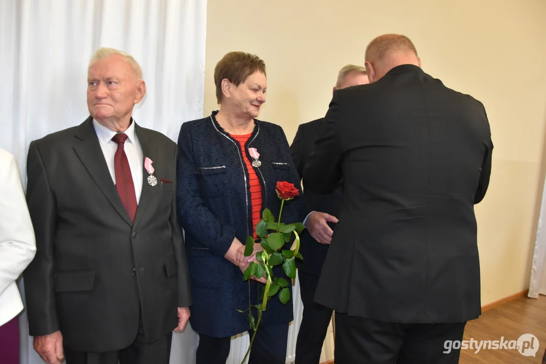 Uroczystości z okazji jubileuszu małżeństwa w Borku Wlkp.