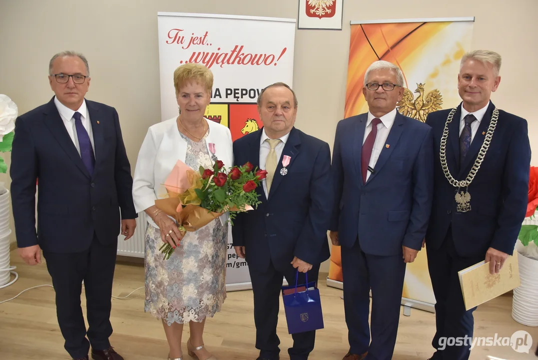 Jubileusze małżeńskie w gminie Pępowo