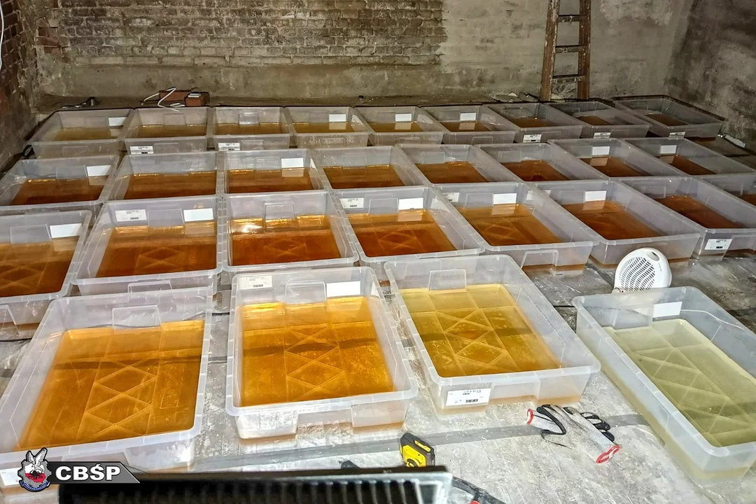 CBŚP rozbiło sieć laboratoriów narkotyków syntetycznych. Dwa znajdowały się w Wielkopolsce - Zdjęcie główne