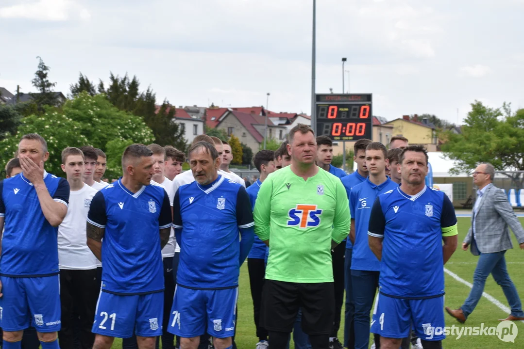 Mecz oldboyów Kani Gostyń i Lecha Poznań na 100-lecie Kani