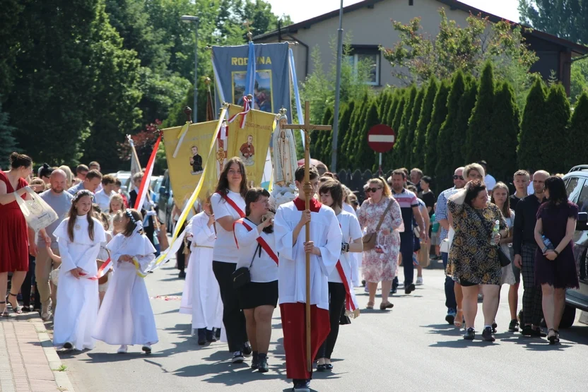 Procesja Bożego Ciała w parafii Św. Floriana