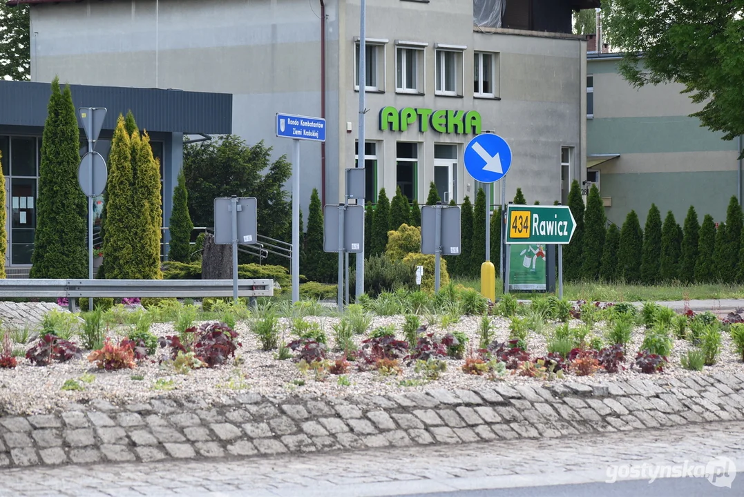 Gmina przejęła zarząd nad rondem im. Kombatantów Ziemi Krobskiej