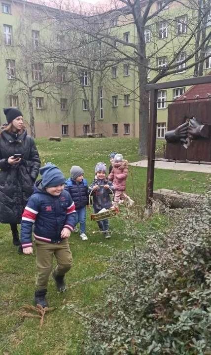 Zajęcia dla przedszkolaków w Zespole Szkół Ponadpodstawowych nr 1 w Jarocinie