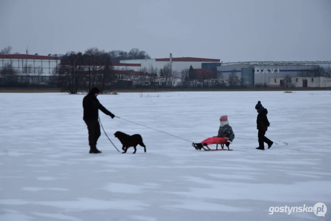 Lodowisko z rozlewiska pod Gostyniem