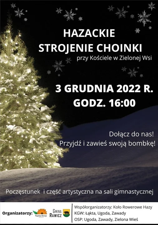 Imprezy w powiecie rawickim 3-6 grudnia 2022 roku