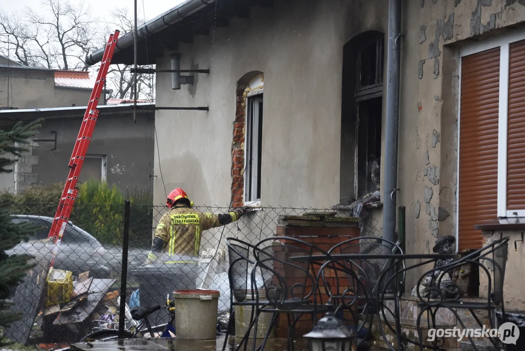 Pożar mieszkania w Szelejewie Drugim