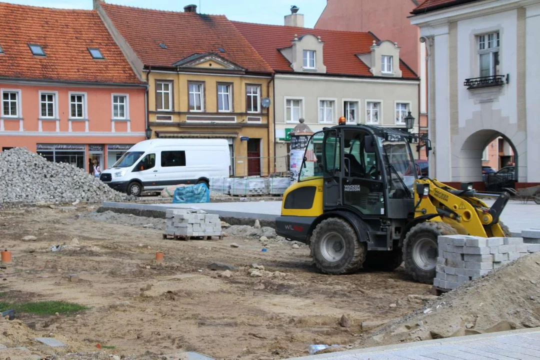 Przebudowa rynku w Jarocinie