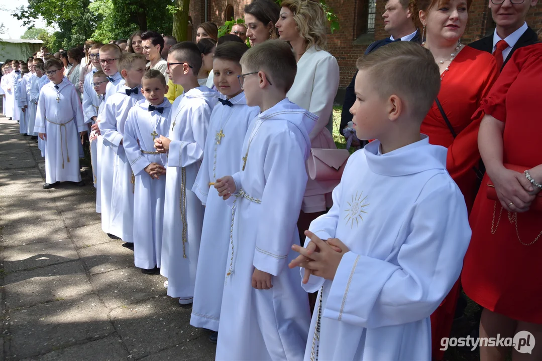 I Komunia Święta w parafii Narodzenia Najświętszej Maryi Panny w Poniecu