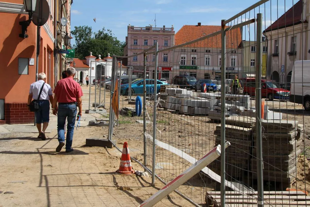 Przebudowa rynku w Jarocinie