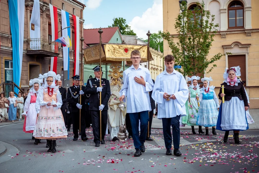 Procesja Bożego Ciała w Krobi 2024