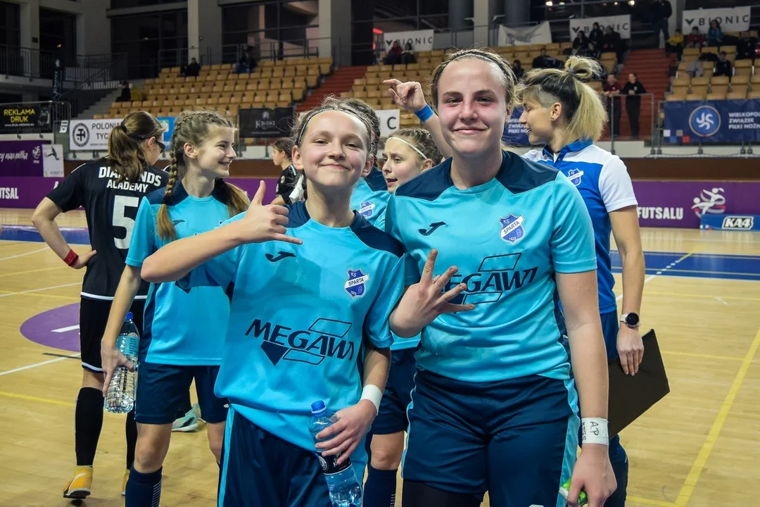 Młodzieżowe Mistrzostwa Polski w futsalu U-15 w Poznaniu. Zwycięstwo Sparty Miejska Górka