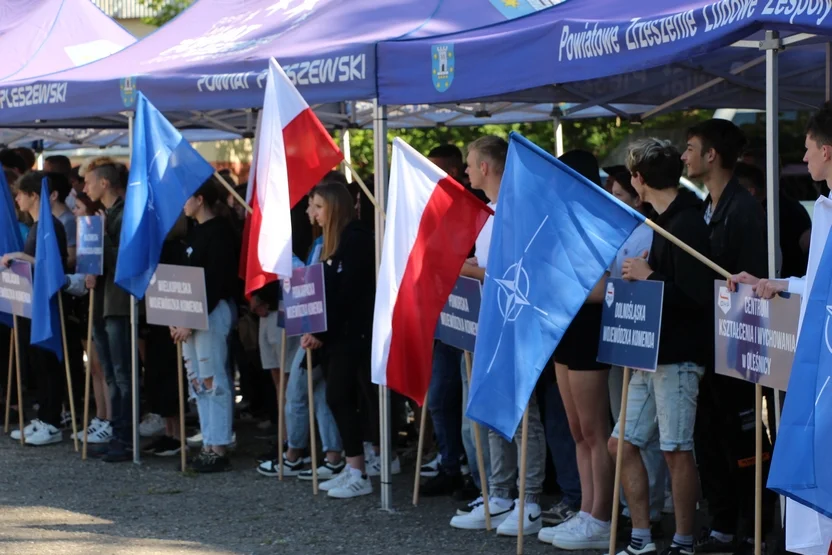 Uroczystości 25 rocznicy przystąpienia Polski do NATO w Pleszewie