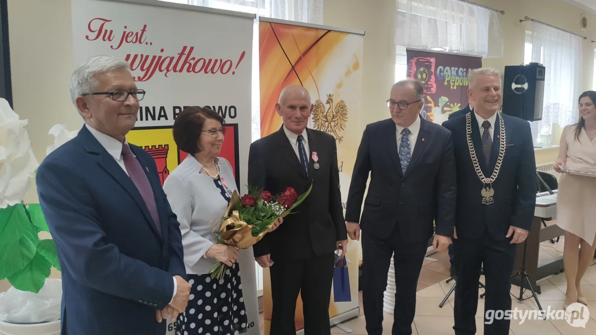 50.lecie jubileuszy małżeńskich w gminie Pępowo