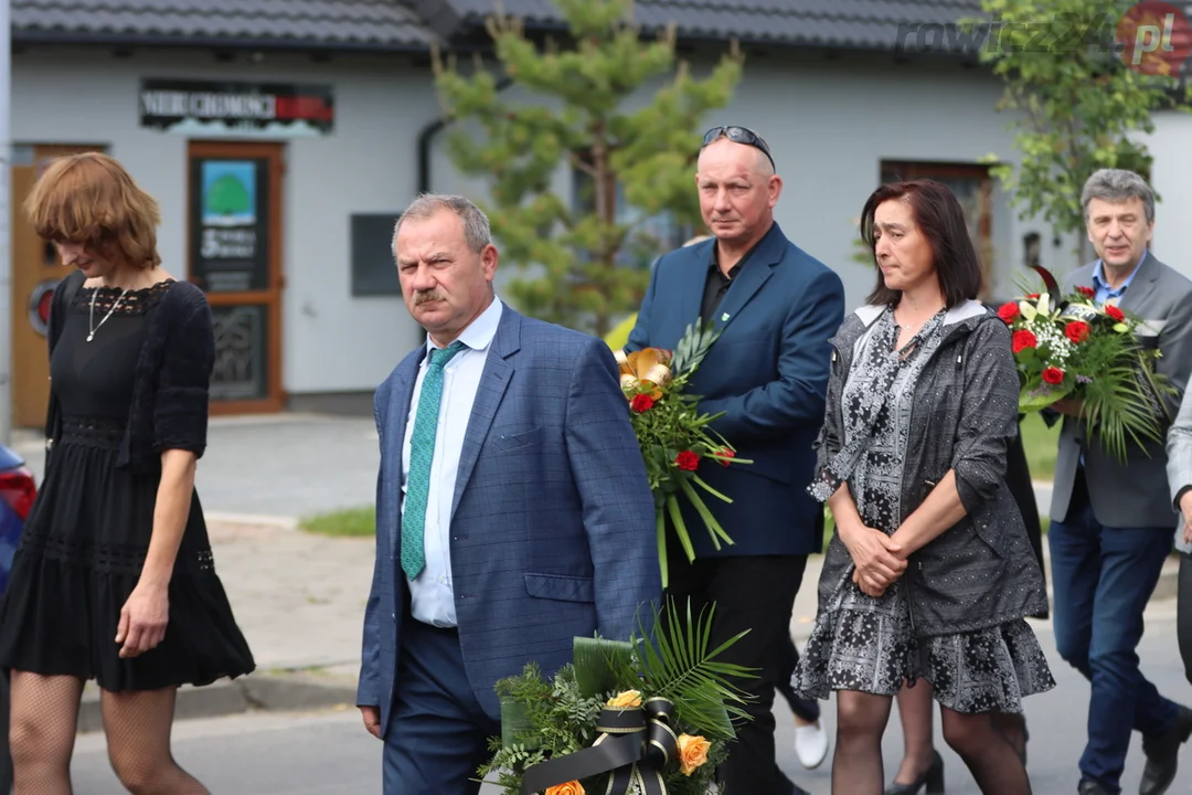 Delegacje na ceremonii pogrzebowej śp. Kazimierza Chudego