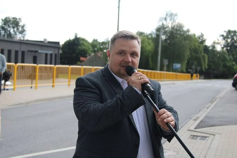 Burmistrz gminy Jaraczewo Bartosz Banaszak