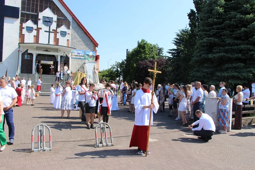 Procesja Bożego Ciała w parafii Św. Floriana