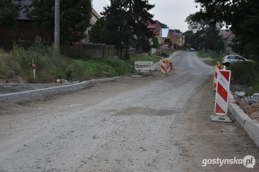 Budowa drogi - łącznika (ul. Leszczyńska - Górna) w Gostyniu