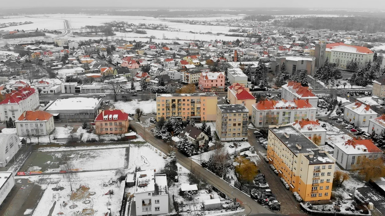 Jarocin. Jarocińskie osiedla z góry