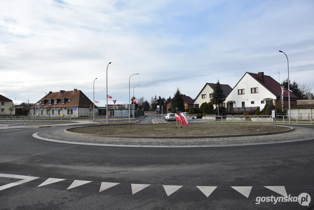 Otwarcie Ronda Powstańców Wielkopolskich w Poniecu