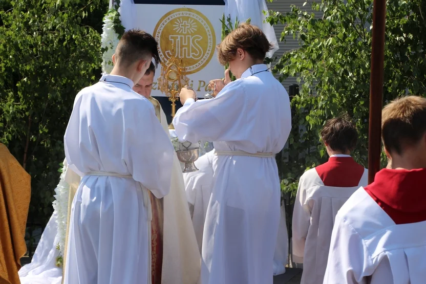 Procesja Bożego Ciała w parafii Św. Floriana