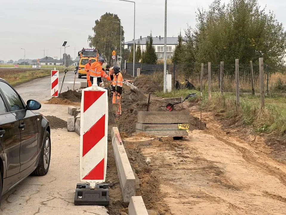 Budowa chodnika przy ul. Siedlemińskiej w Jarocinie