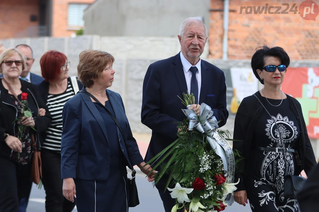 Delegacje na ceremonii pogrzebowej śp. Kazimierza Chudego