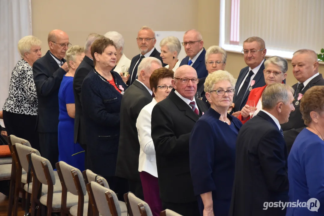 Uroczystości z okazji jubileuszu małżeństwa w Borku Wlkp.