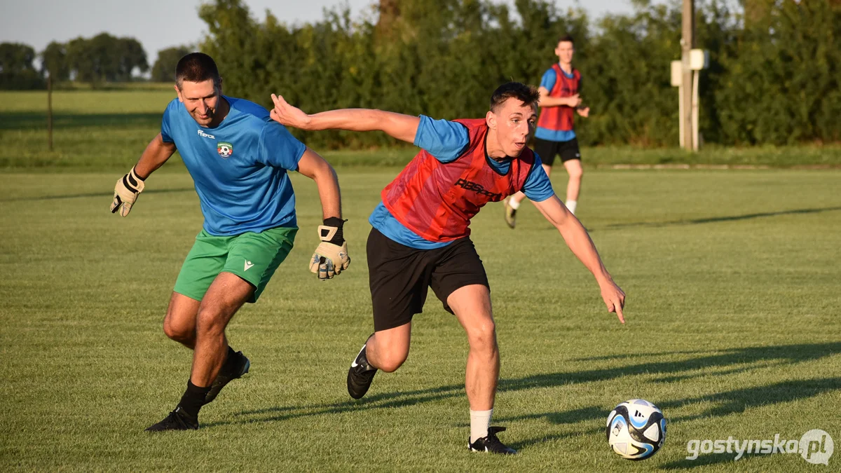 Pierwszy trening Dąbroczanki Pępowo w obiektywie