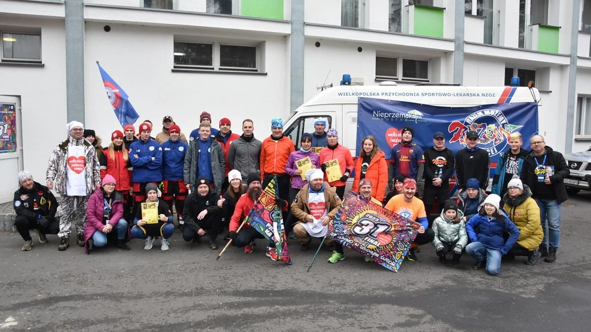 III Rodzinny Bieg WOŚP grupy Nieprzemakalni Gostyń