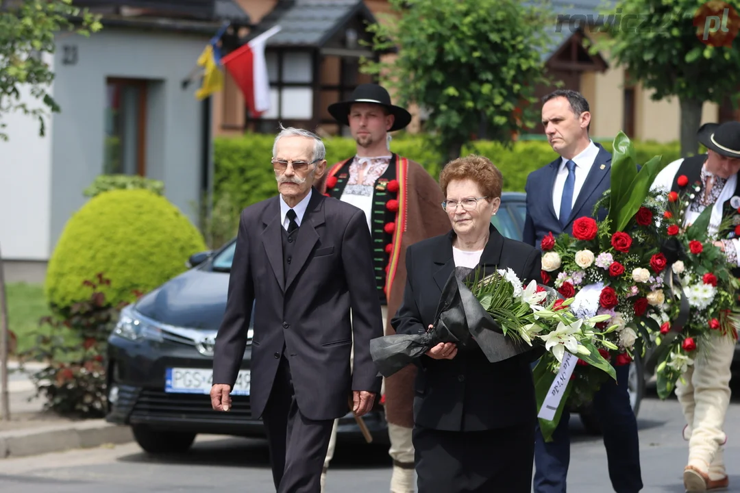 Delegacje na ceremonii pogrzebowej śp. Kazimierza Chudego