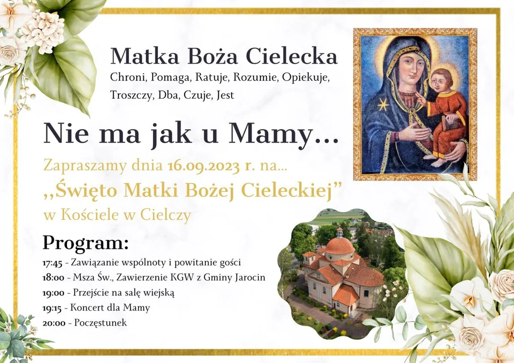 W Cielczy zawierzą KGW Matce Bożej Cieleckiej. Uroczystość w sobotę