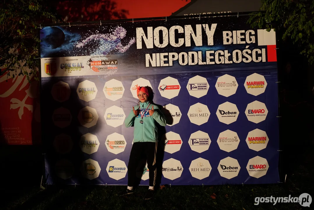 Nocny Bieg Niepodległości 2022 w Pępowie