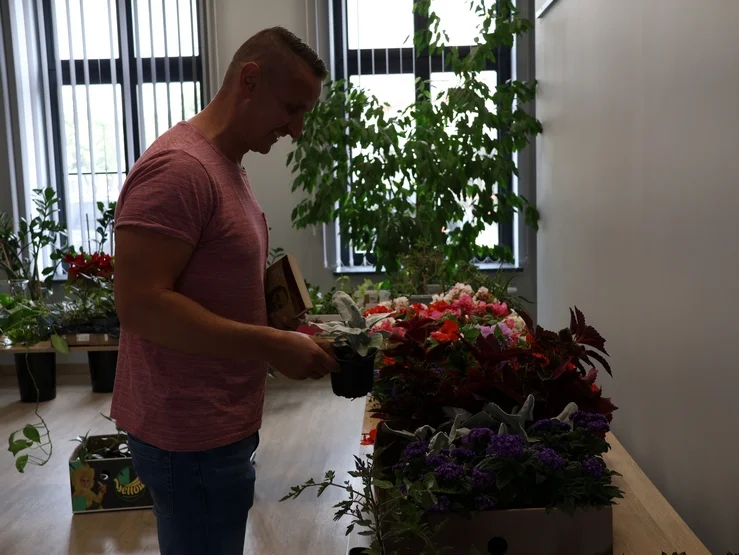 Plantcrossing w bibliotece w Pleszewie