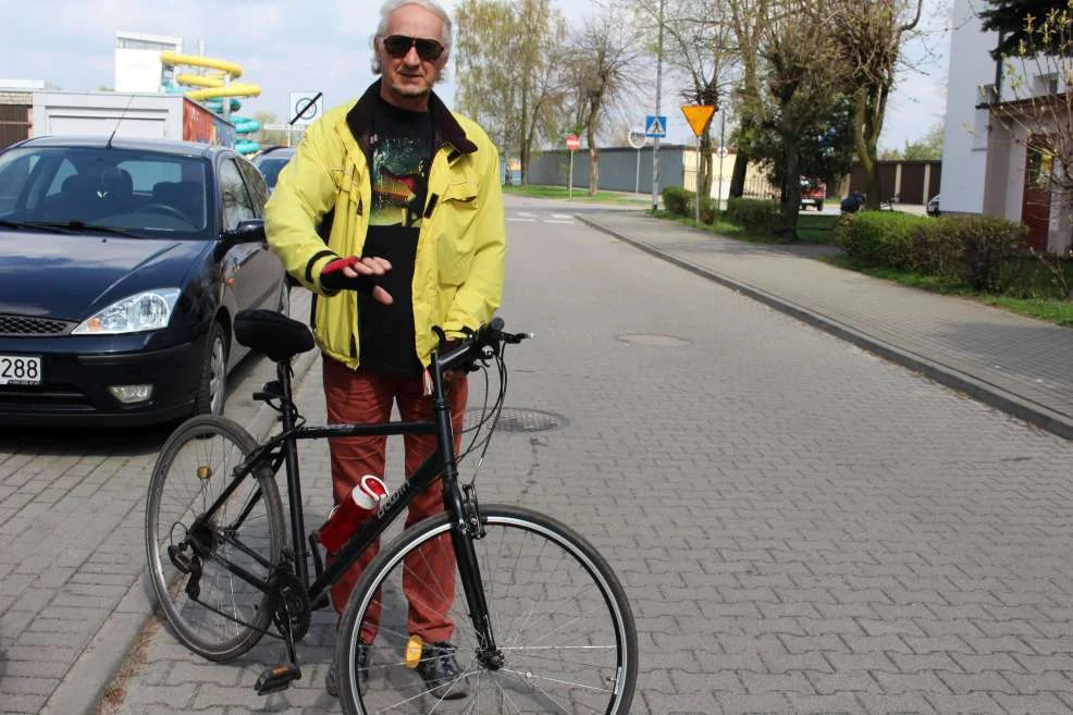 Przewodniczący osiedla 1000-lecia w Jarocinie Zbigniew Kaczmarek