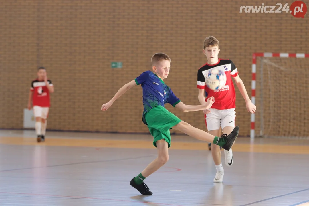 Turniej halowej piłki nożnej w Miejskiej Górce