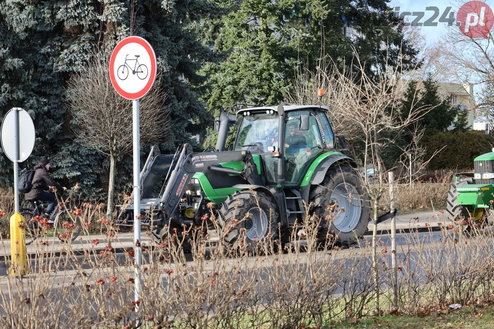 Protest rolników w Rawiczu