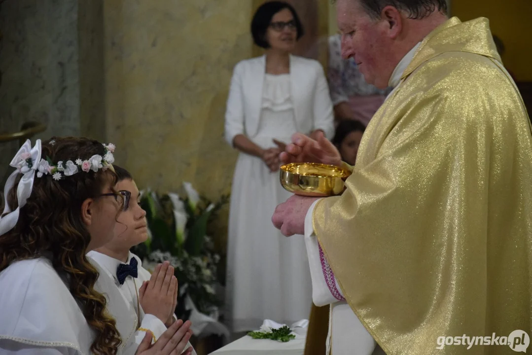 Pierwsza Komunia Św. w parafii św. Mikołaja w Krobi