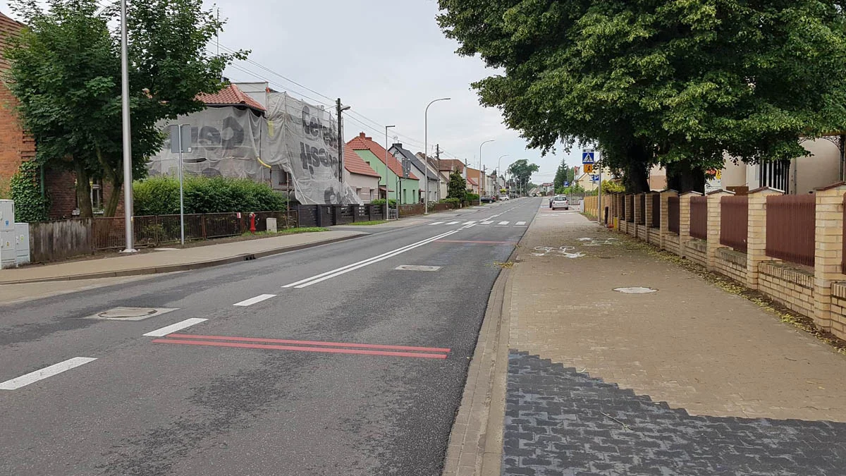 Remont ul. Strzeleckiej w Gostyniu dobiega końca