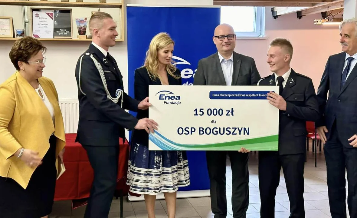 OSP Boguszyn promesa Enea