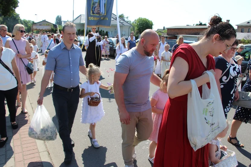 Procesja Bożego Ciała w parafii Św. Floriana