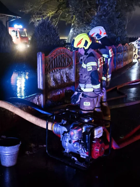 Odwilż w Wielkopolsce. Strażacy interweniują przy podtopieniach