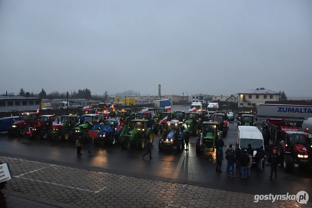 Protesty rolnicze w powiecie gostyńskim 2024