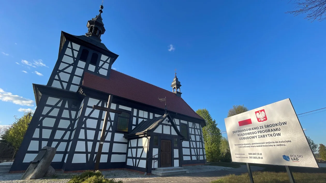 Kościół w Jedlcu przeszedł gruntowną renowację