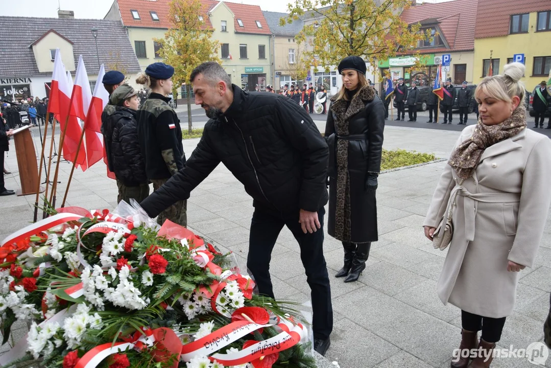 Narodowe Święto Niepodległości w Krobi 2024. Obchody 106. rocznicy odzyskania przez Polskę niepodległości