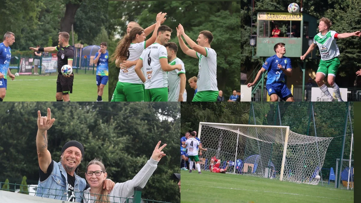 Szalona końcówka w Sarnowie, niecodzienny gol oraz szybki powrót - Zdjęcie główne
