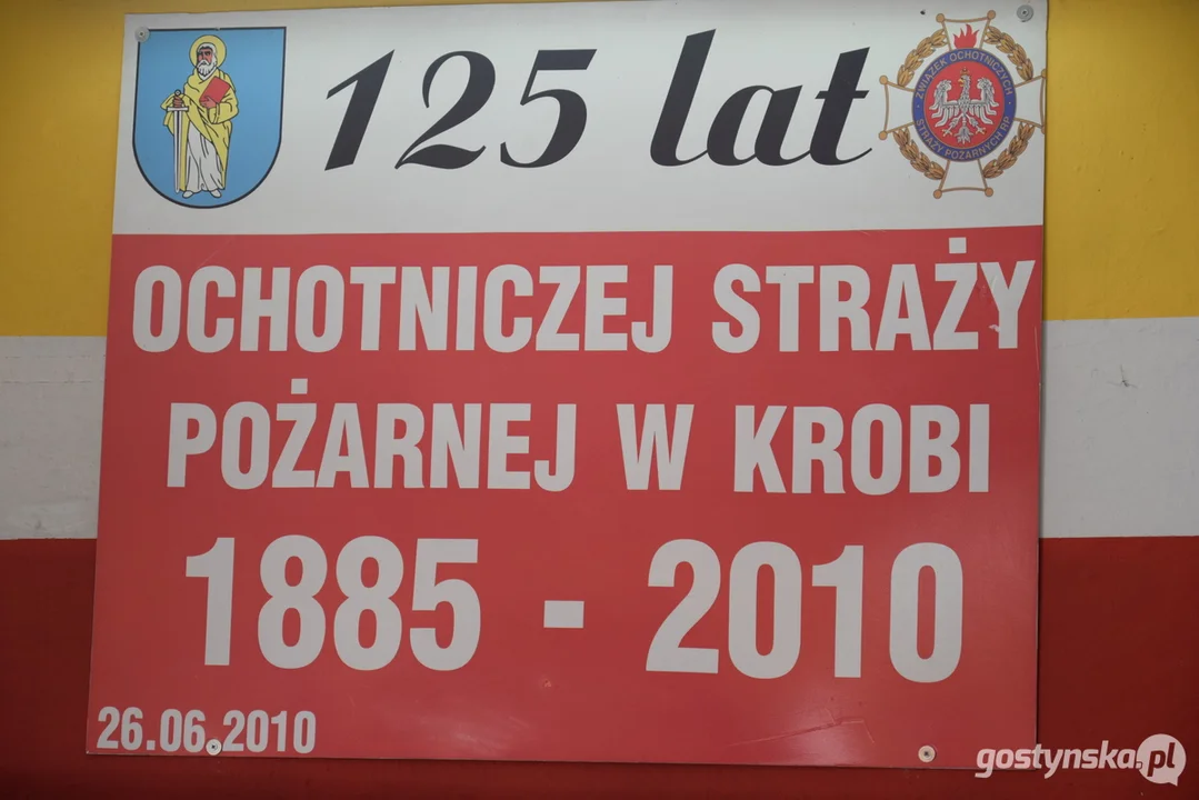 Drzwi otwarte w OSP Krobia i nabór do Dziecięcej Drużyny Pożarniczej